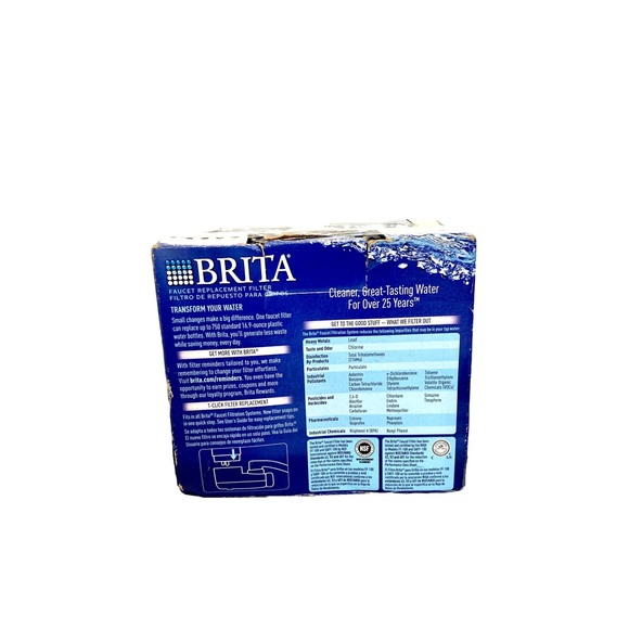 Brita On Tap Water Filtration System Faucet Replacement Filters FR-200 - Picture 2 of 4
